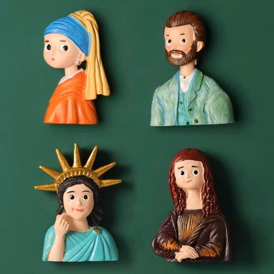 OEM Factory Customized Souvenir Fridge Magnets Refrigerator Magnet Wholesale PVC Resin Polyresin Rubber Metal Custom 3D Fridge Magnet Manufacturer in China
