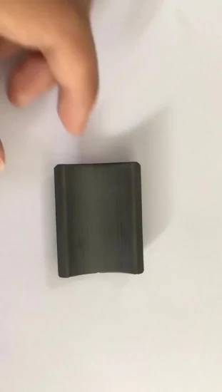 Arc Shape Permanent Hard Ferrite Magnet for Micro Motor