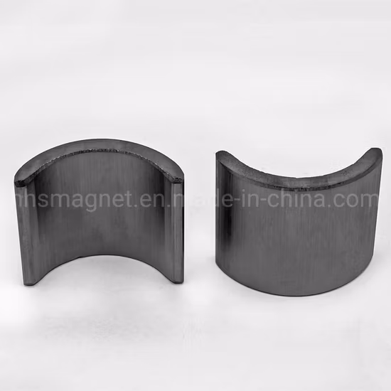Standard Arc Ferrite Magnet Electric Motor Magnet Ferrite