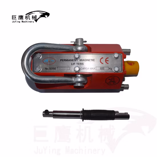 400kg Manual Magnetic Hoist for Lifting Steel Plate