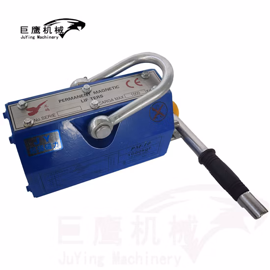 400kg Manual Magnetic Hoist for Lifting Steel Plate