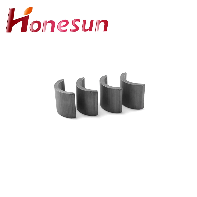 Promotional Item Industrial Magnet Strong and Soft Magnet Arc Segment Tile Ferrite
