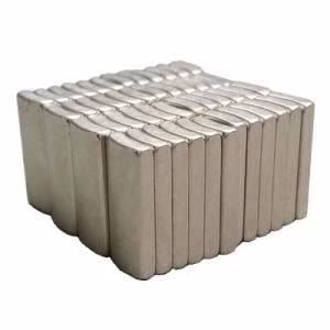 Magnetic Material Rare Earth Permanent Strong Customized High Quality Sintered Neodymium Neo NdFeB Notch Segment/ (Bloc aimant) Groove Magnet for Pm Motors