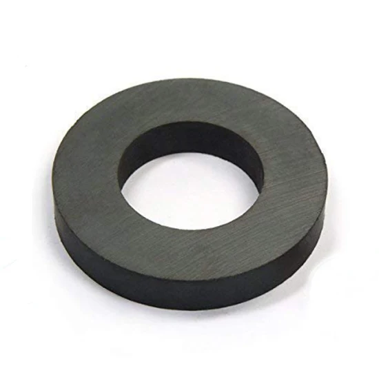 Manufacture of Permanent Magnets Large Round Magnet and Ring Ferrite Magnets