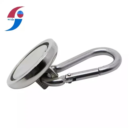 Wholesale Personalized Custom Engraved Logo Zinc Alloy Metal Key Holder Permanent Dual Durable Clasp Magnetic Keychain Magnet Keyring