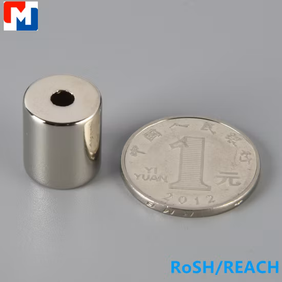 China NdFeB Wholesale Strong Sintered N35 Rare Earth Permanent Cylinder Neodymium Magnet